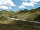 Na cestě mezi Biškekem a Narynem